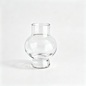 Handmade Multi-Tier Stacked Glass Vase | Modern Nordic Geometric Flower & Table Centerpiece Decor